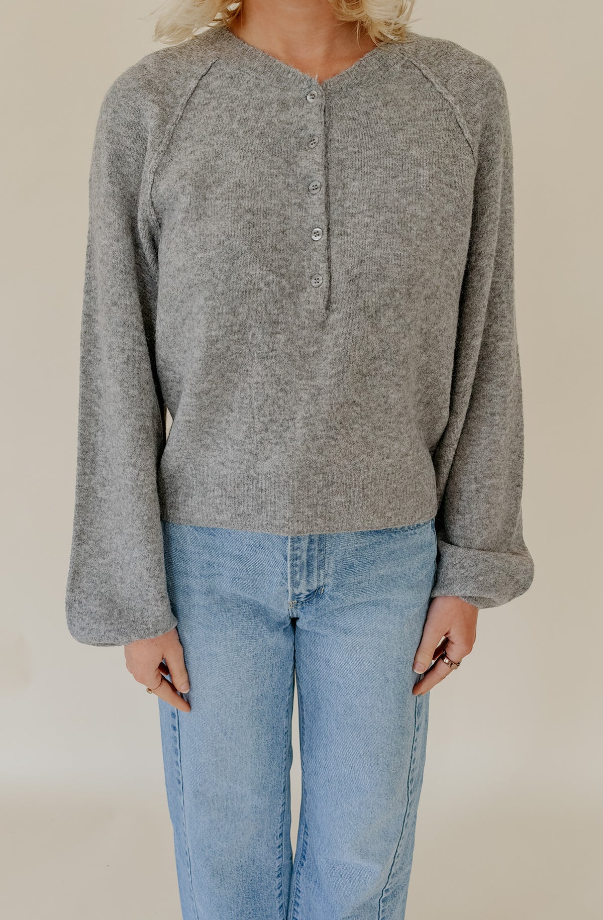 Z SUPPLY WESTMONT HENLEY SWEATER