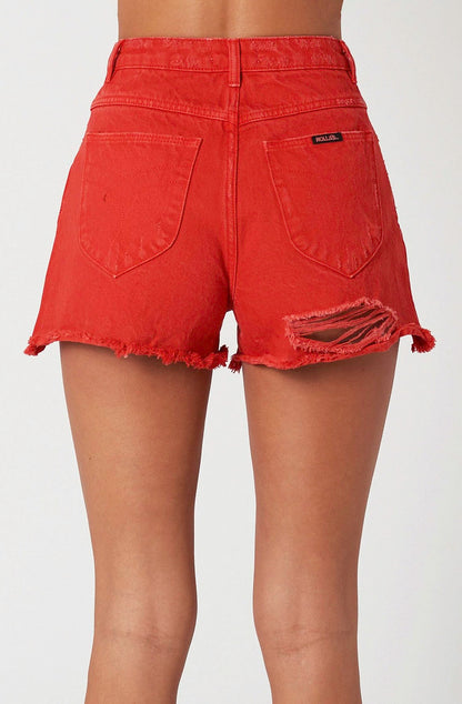 ROLLAS DUSTERS SHORT LAYLA RED