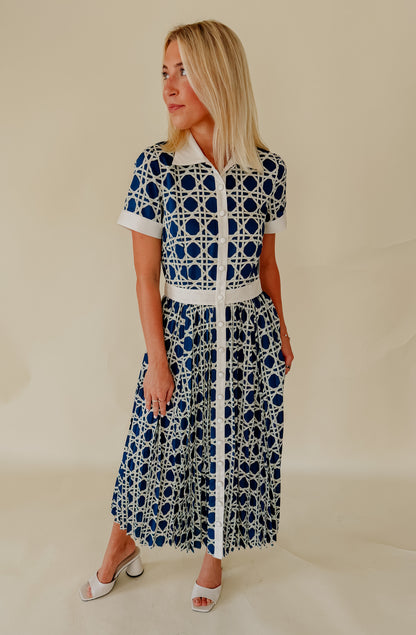 MESTIZA BILLIE COLLARED SHIRT DRESS