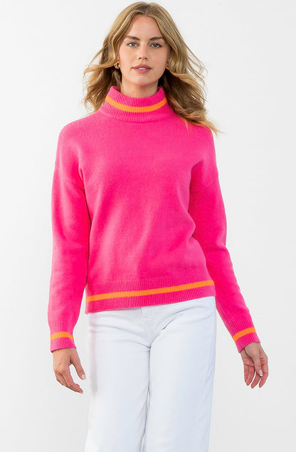 THE GEORGIA HIGH NECK SWEATER
