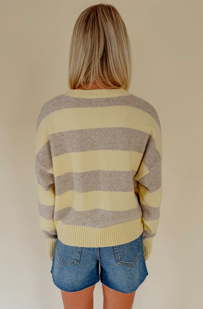 Z SUPPLY CIRRUS STRIPE SWEATER