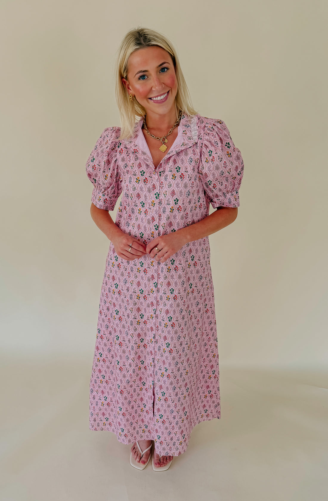 BEAT THE HEAT SHIFT MIDI DRESS