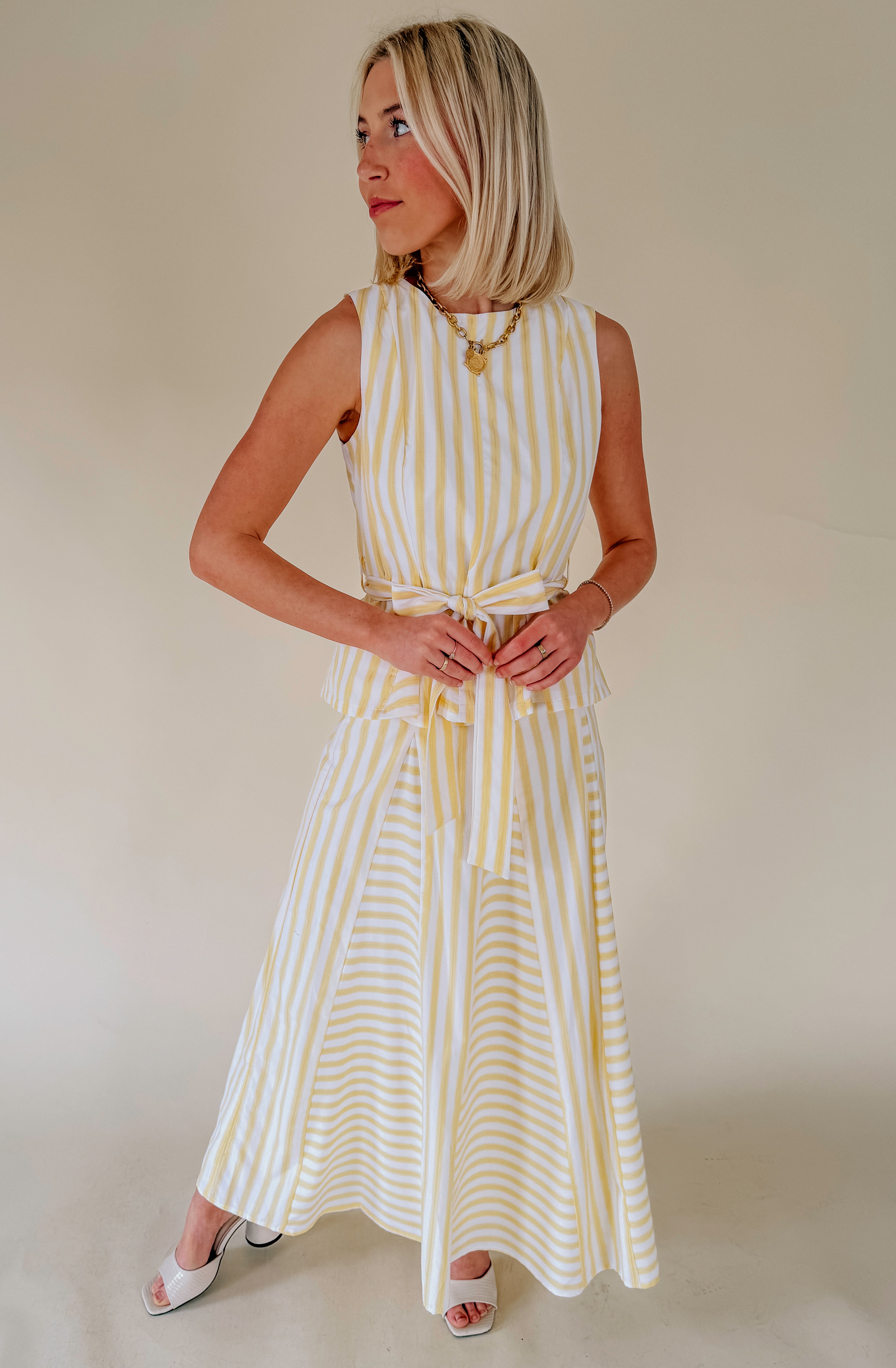 THE FLORENCE STRIPED TOP