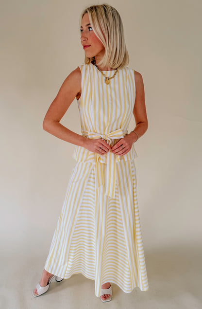 THE FLORENCE STRIPED TOP