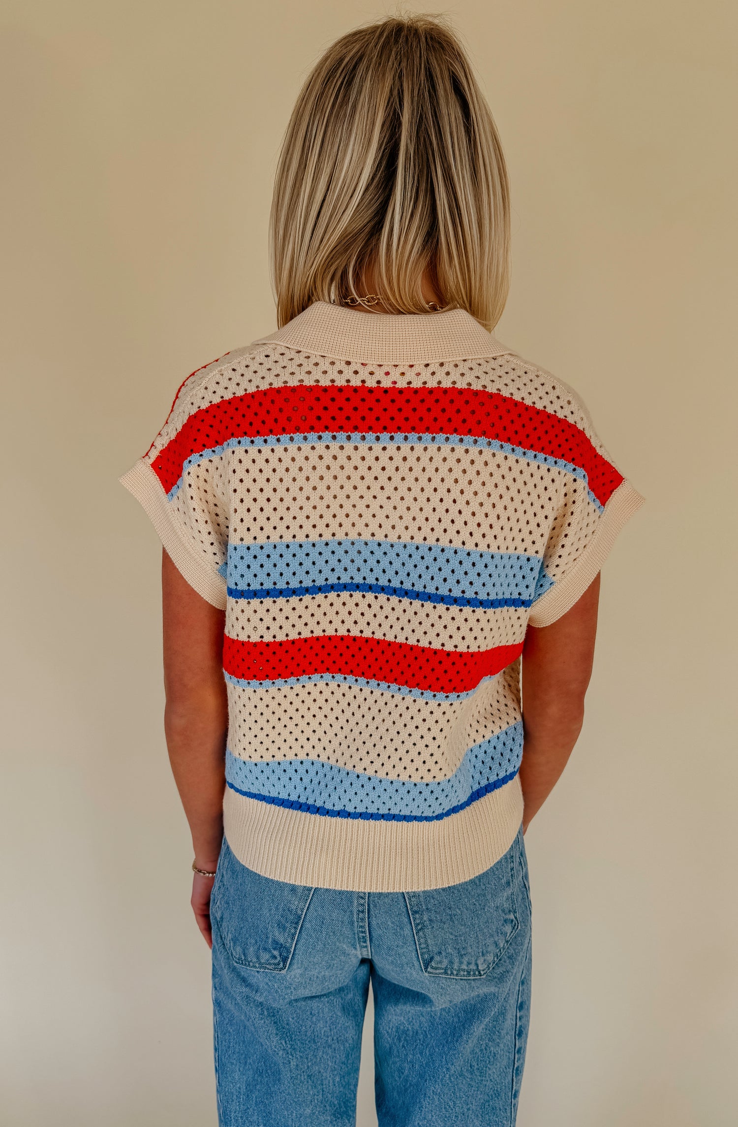 SPARKS FLY OPEN KNIT SWEATER