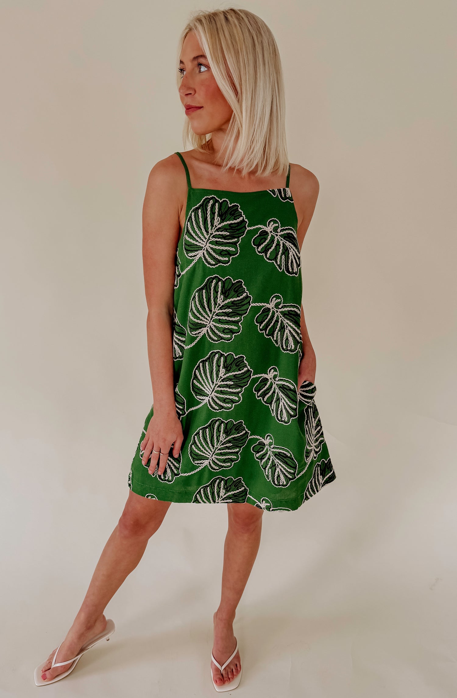PALM SPRINGS SHIFT MINI DRESS