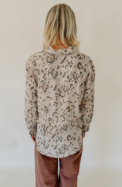 Z SUPPLY GOLDEN HAVEN SNAKE BUTTON UP