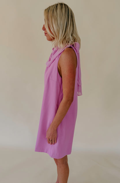 LOVE ON TOP HIGH NECK MINI DRESS
