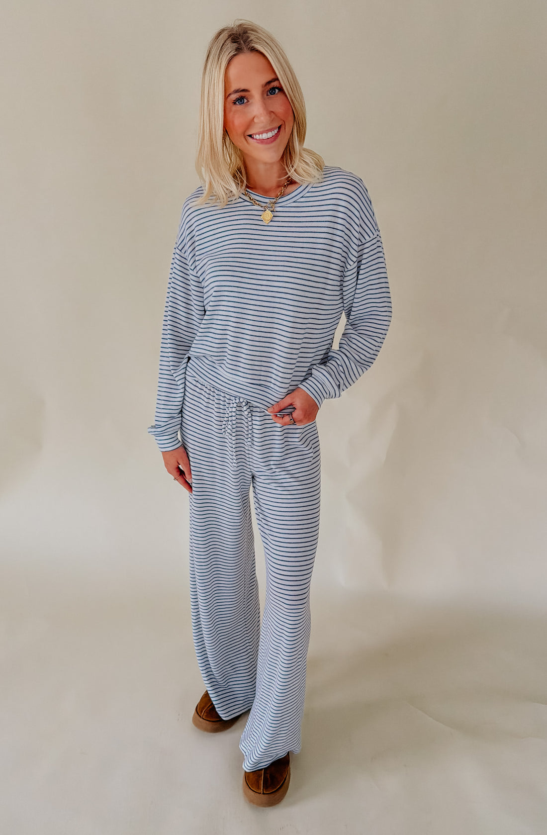 Z SUPPLY CLASSIC STRIPE LOUNGE PANT