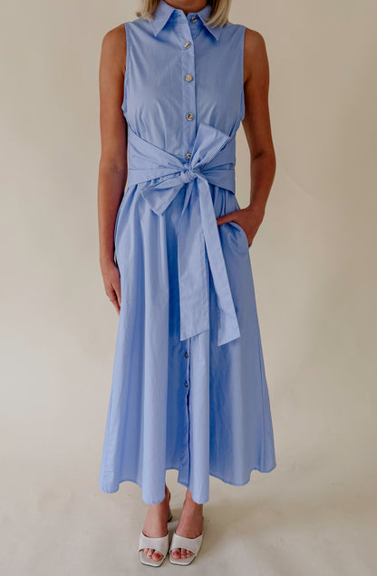 THE MIKAYLA BUTTONED MIDI DRESS