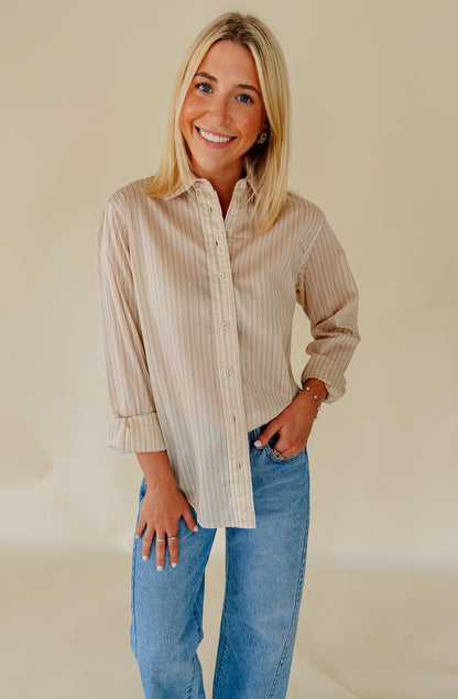 TENCEL RELAXED BUTTON DOWN