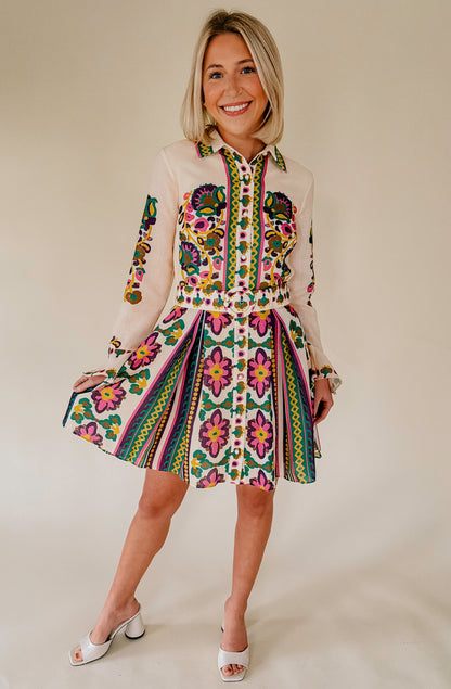 CIEBON HERE FOR THE PARTY MINI DRESS