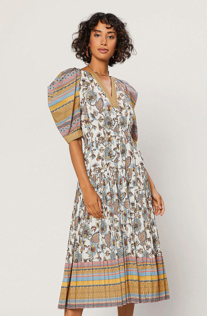 THE TIKI BAR MIDI DRESS