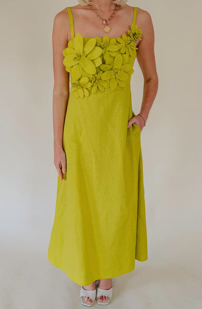 MESTIZA ESPERANZA MIDI DRESS