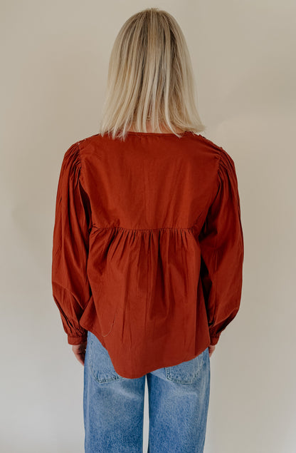 THE ANNELIESE BLOUSE