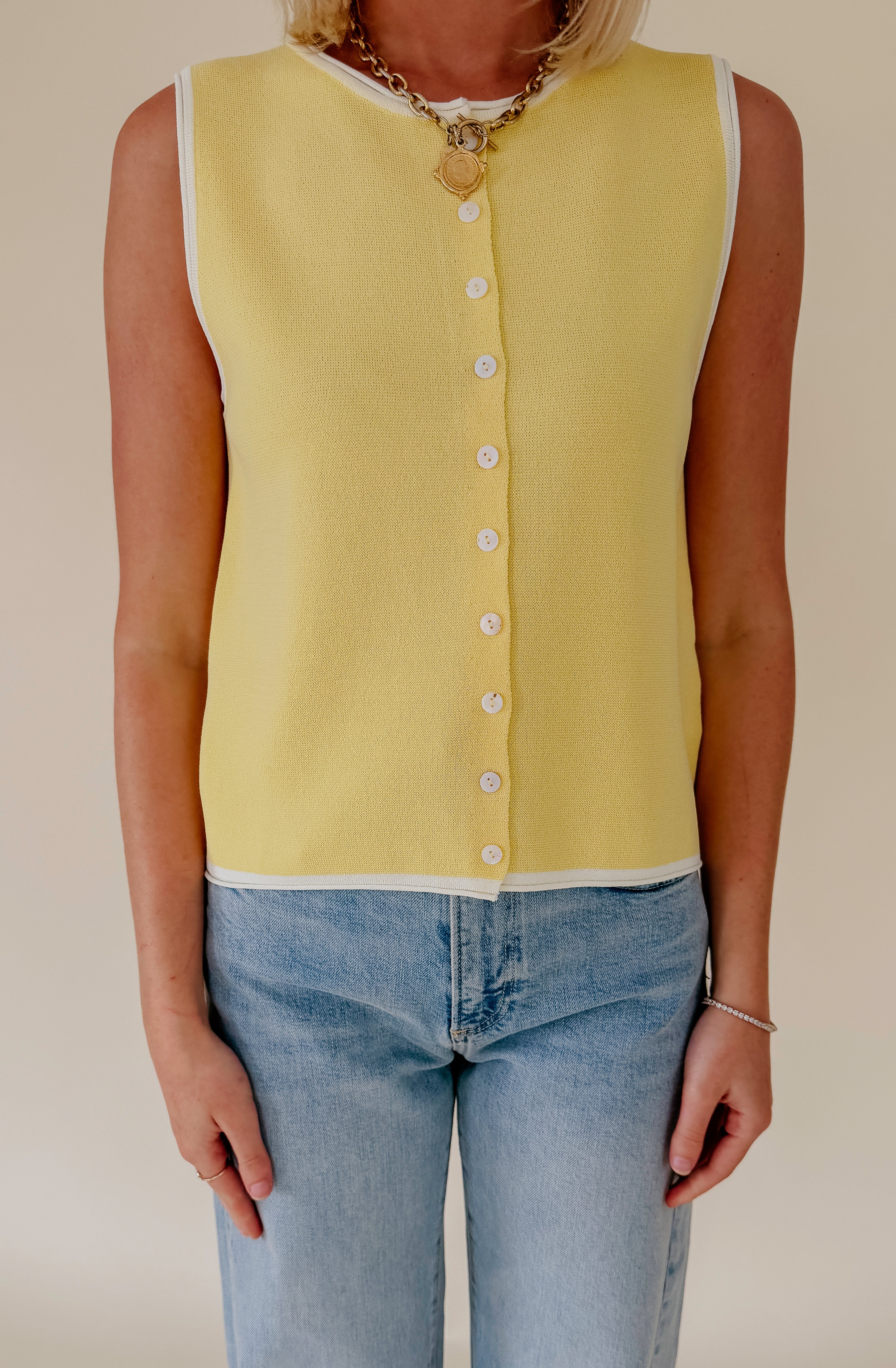 SUNNY DAY KNIT TANK