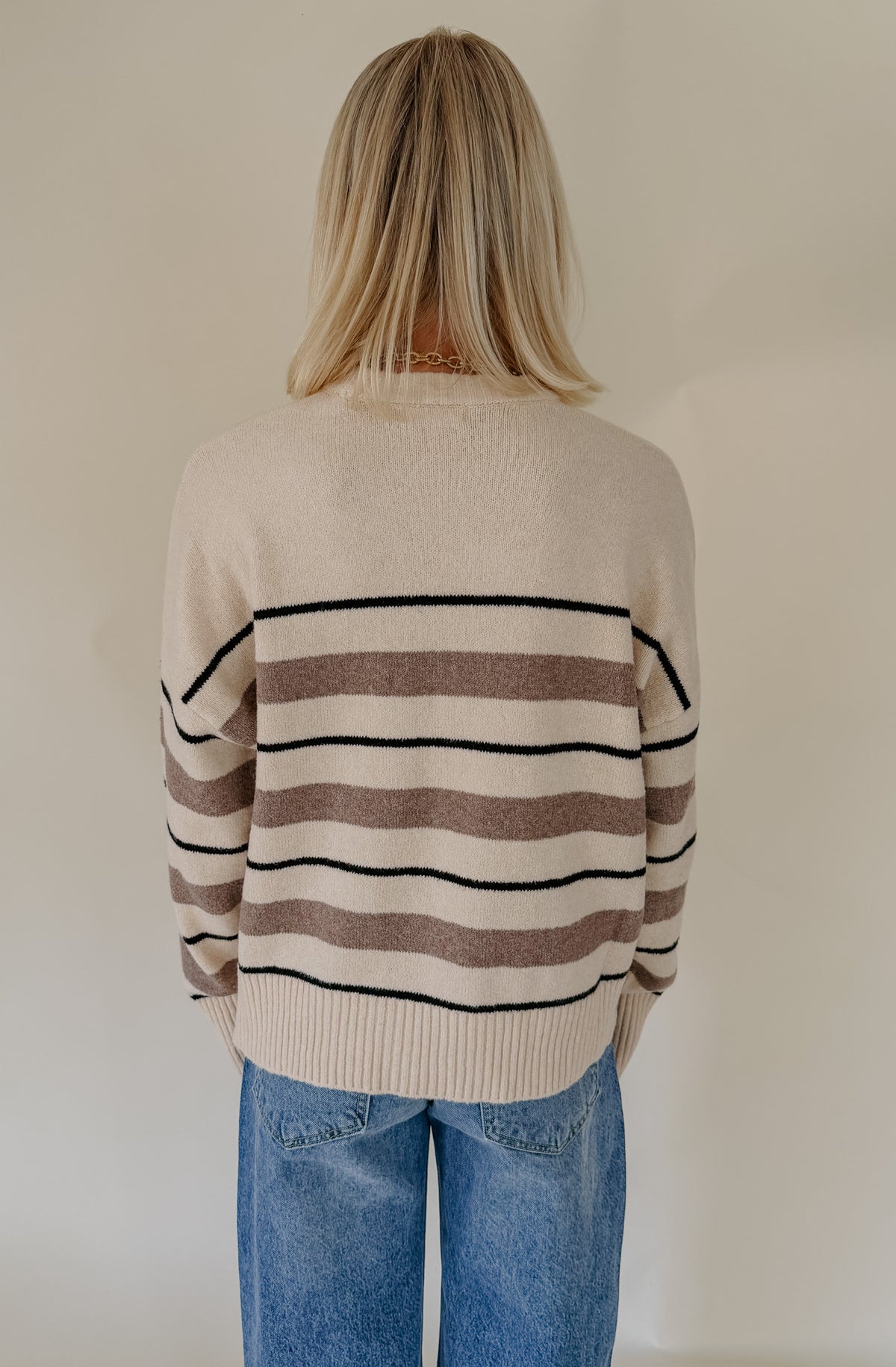 Z SUPPLY CIRRUS STRIPE SWEATER