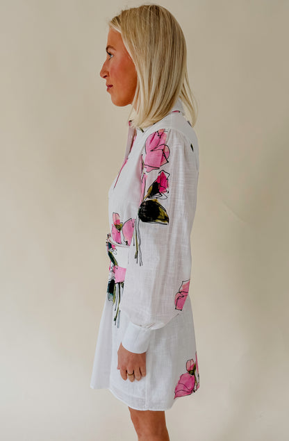 LAVENDER BROWN BAILEY DRESS