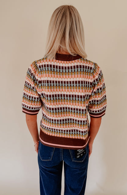 THE CORALINE SWEATER TEE