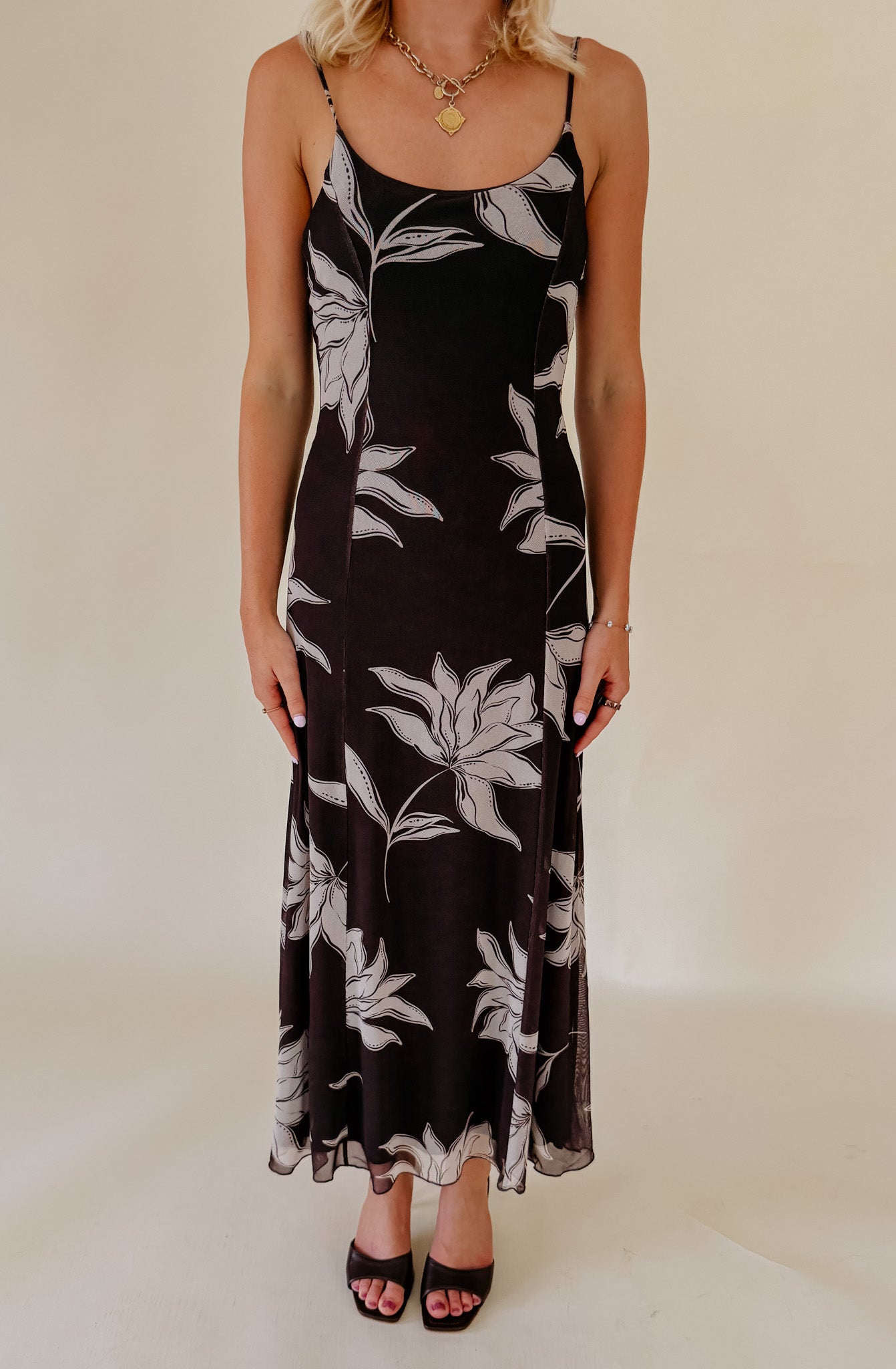 Z SUPPLY CHARISMA FLORAL MIDI DRESS