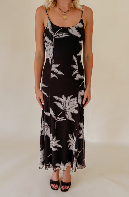 Z SUPPLY CHARISMA FLORAL MIDI DRESS