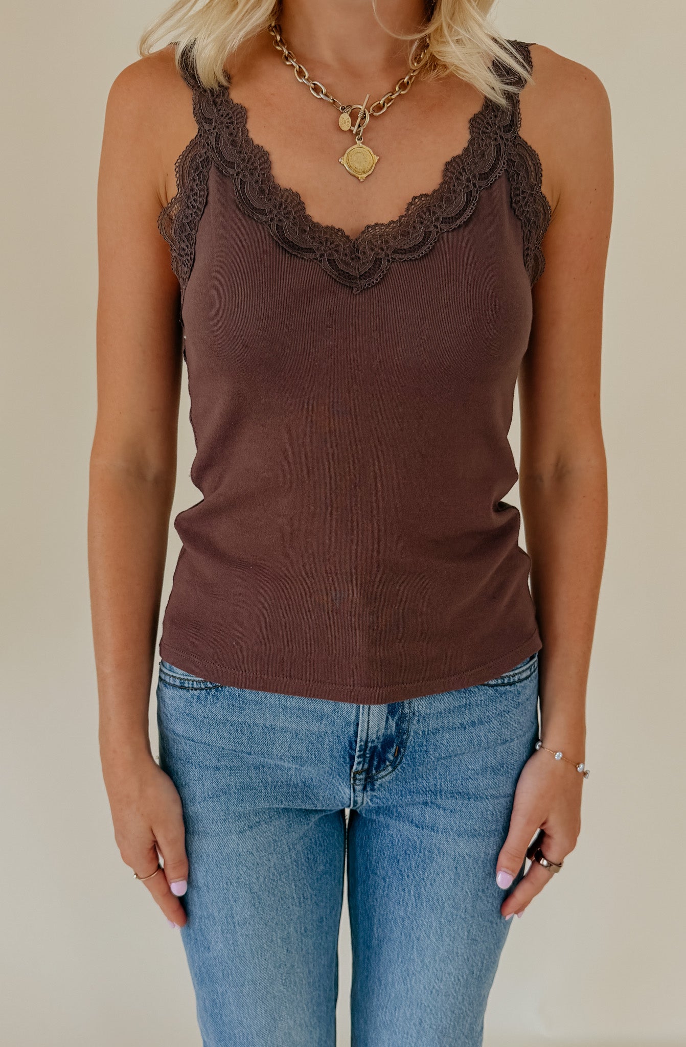 Z SUPPLY EVE LACE TANK