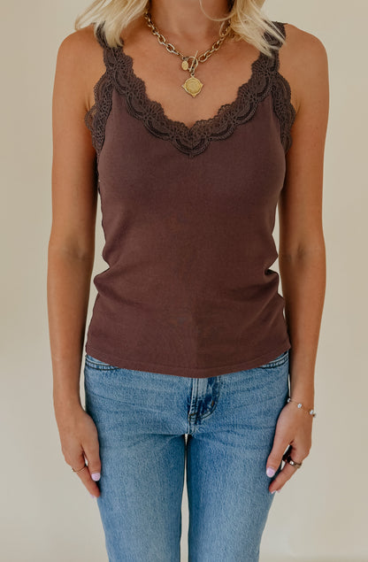 Z SUPPLY EVE LACE TANK