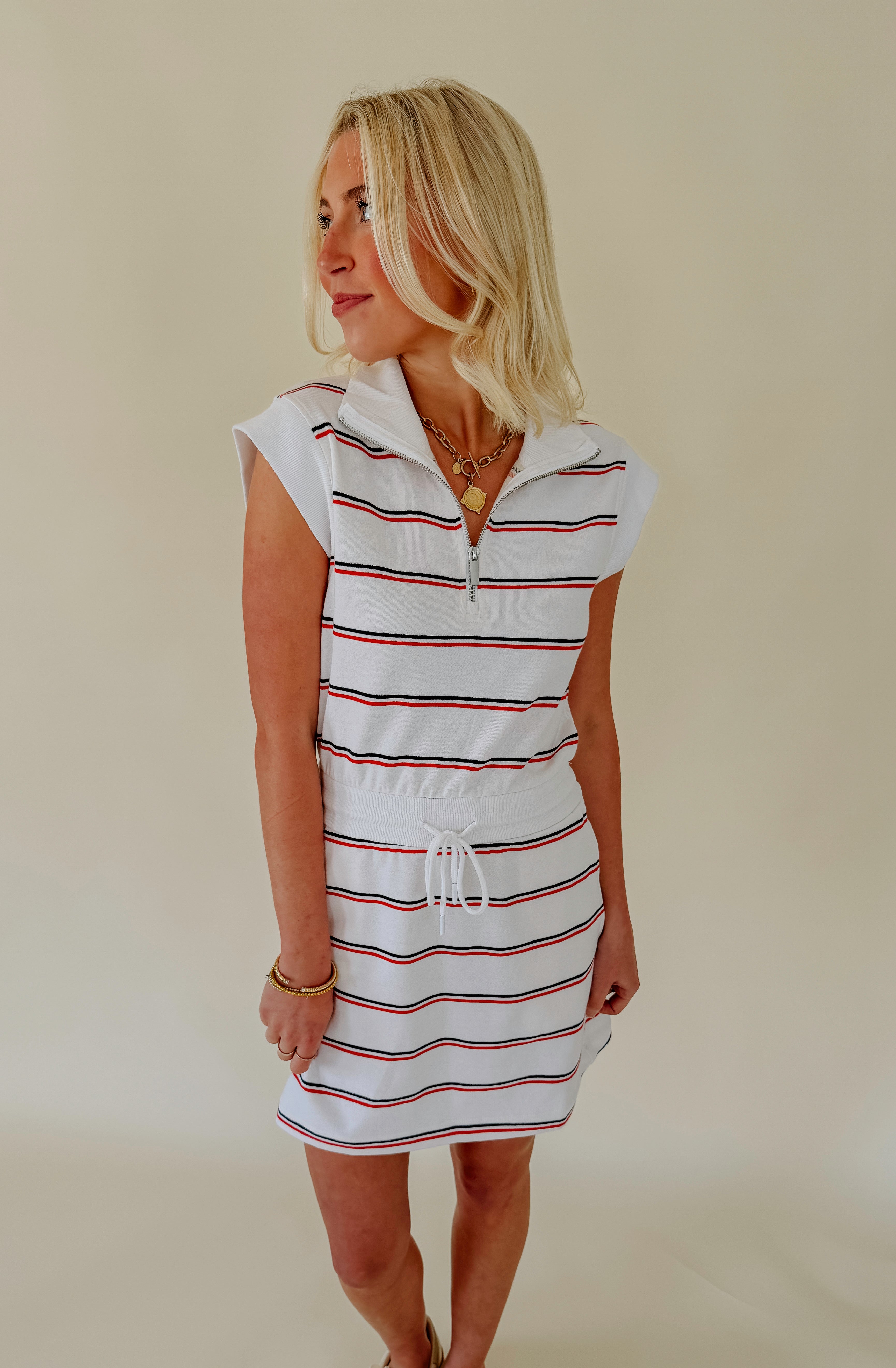 Z SUPPLY STRIPED CLUB DRESS