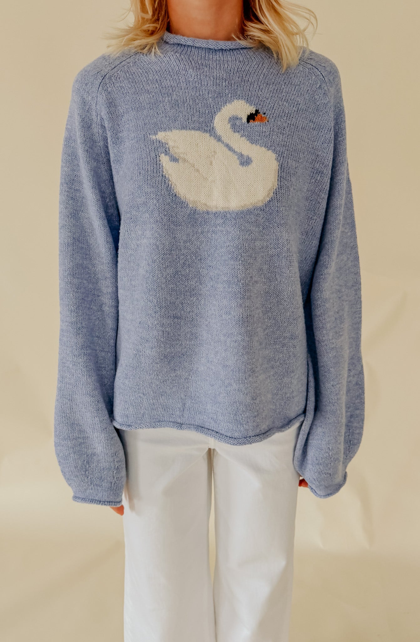 SWAN SONG ROLL NECK SWEATER