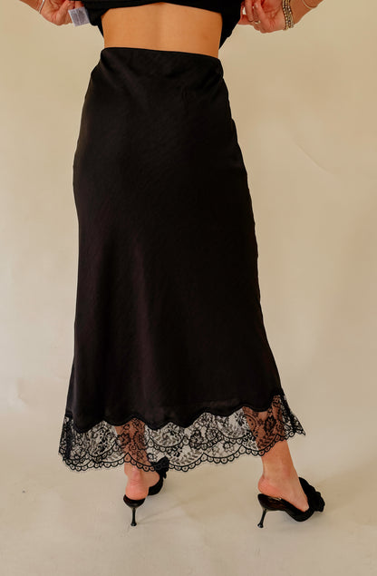 Z SUPPLY CINDER LACE MIDI SKIRT
