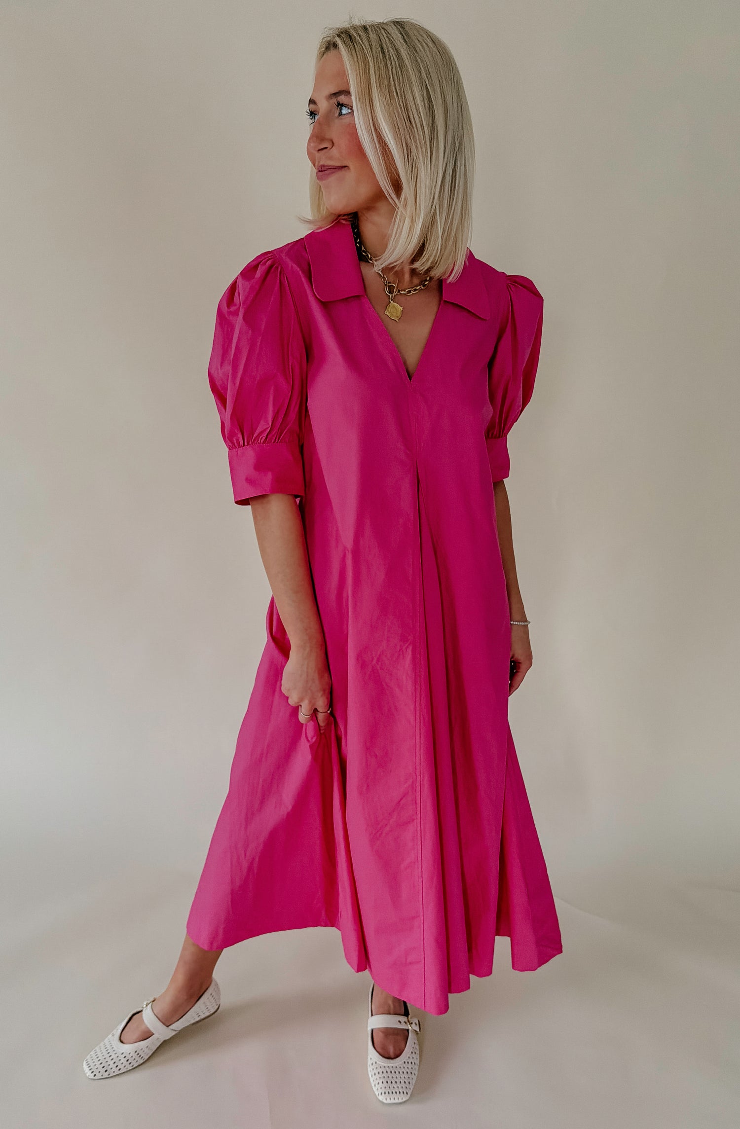 THE ADELINE MIDI DRESS
