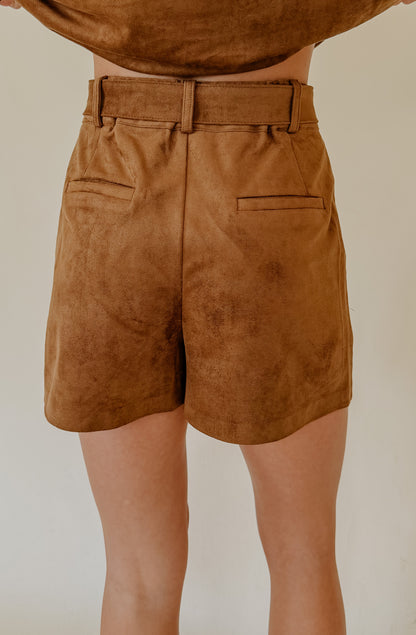 Z SUPPLY IVORY SUEDE SHORT