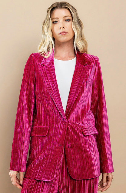 HI BARBIE CORDED BLAZER