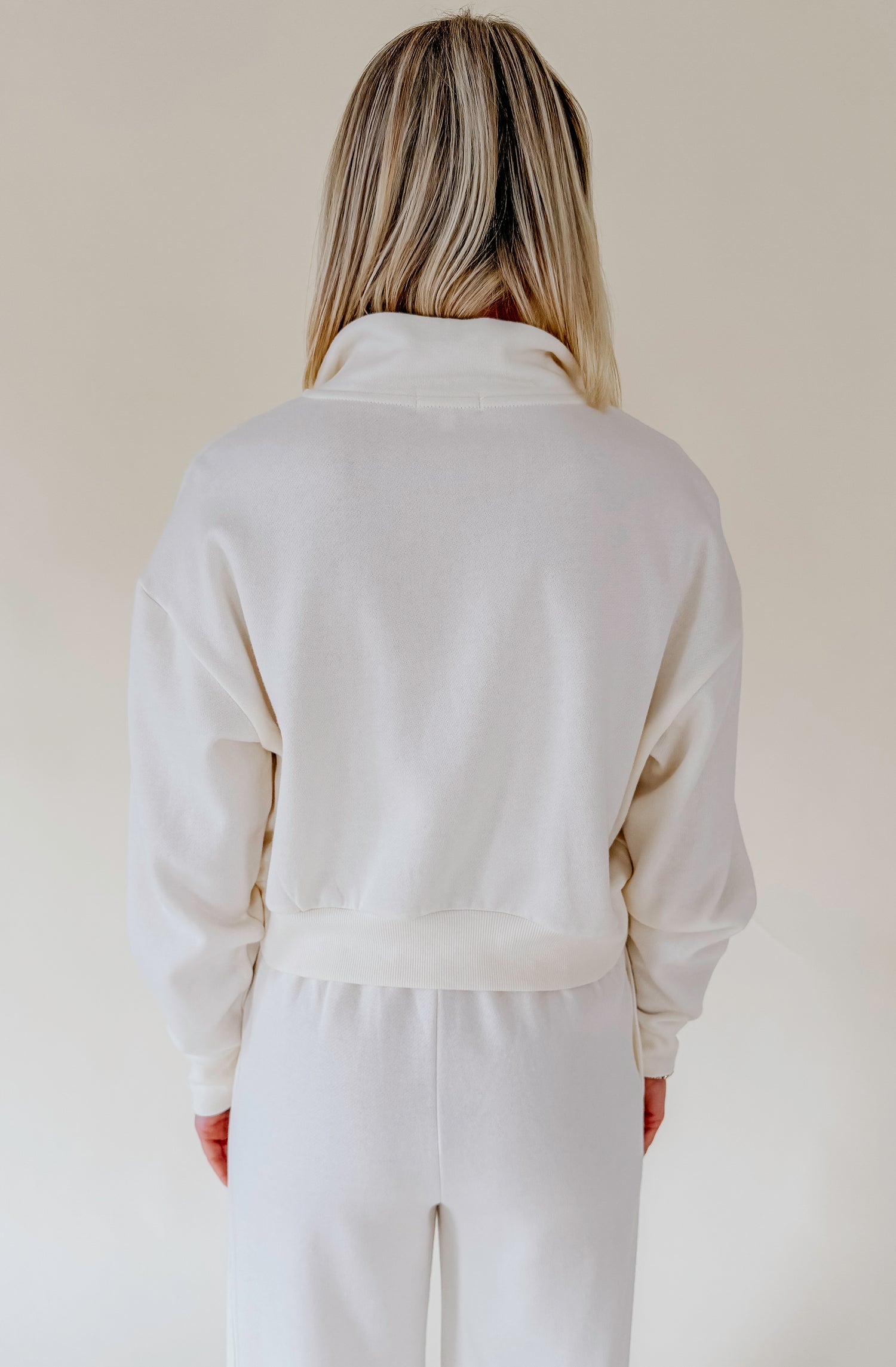 Z SUPPLY DOWNTOWN HALF ZIP SWEATSHIRT