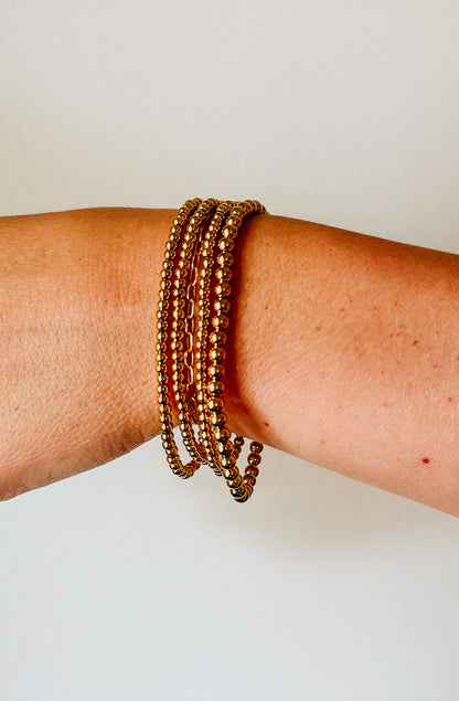STACK CITY BEADZ THE CLASSIC STACKABLE BRACELET IN MEDIUM