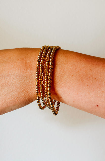 STACK CITY BEADZ THE CLASSIC STACKABLE BRACELET IN SMALL