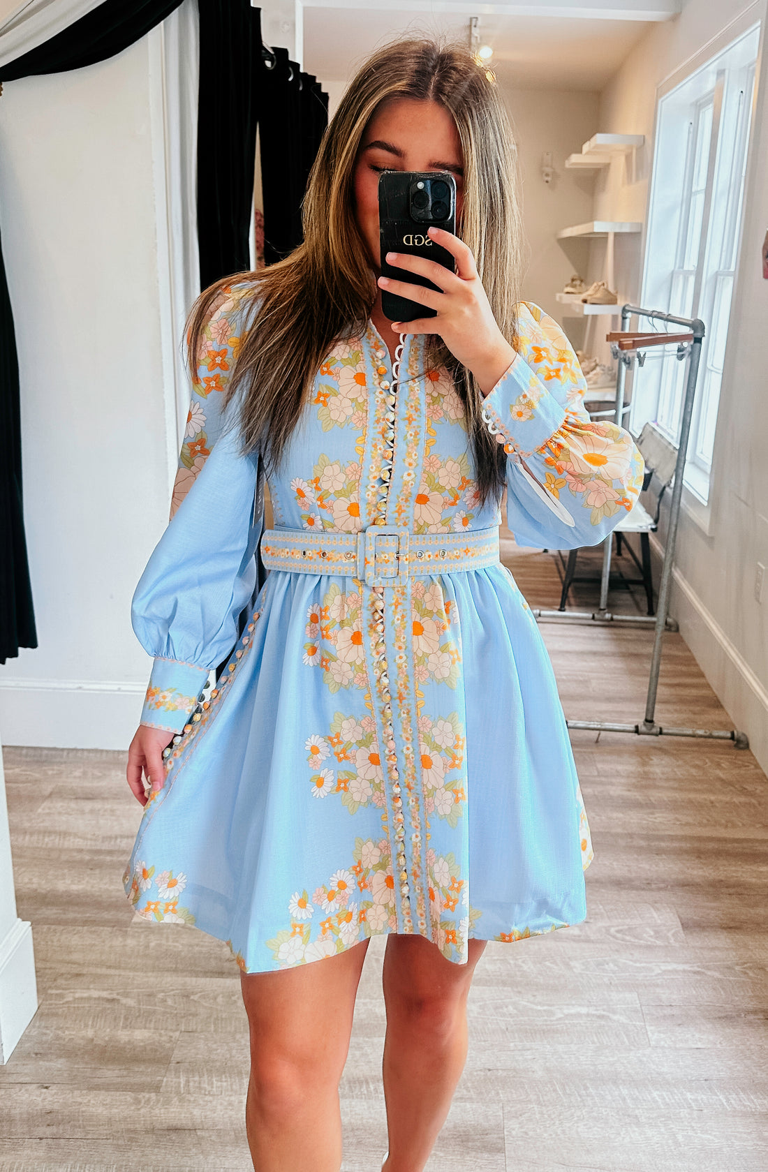 THE ALY BUTTONED DRESS
