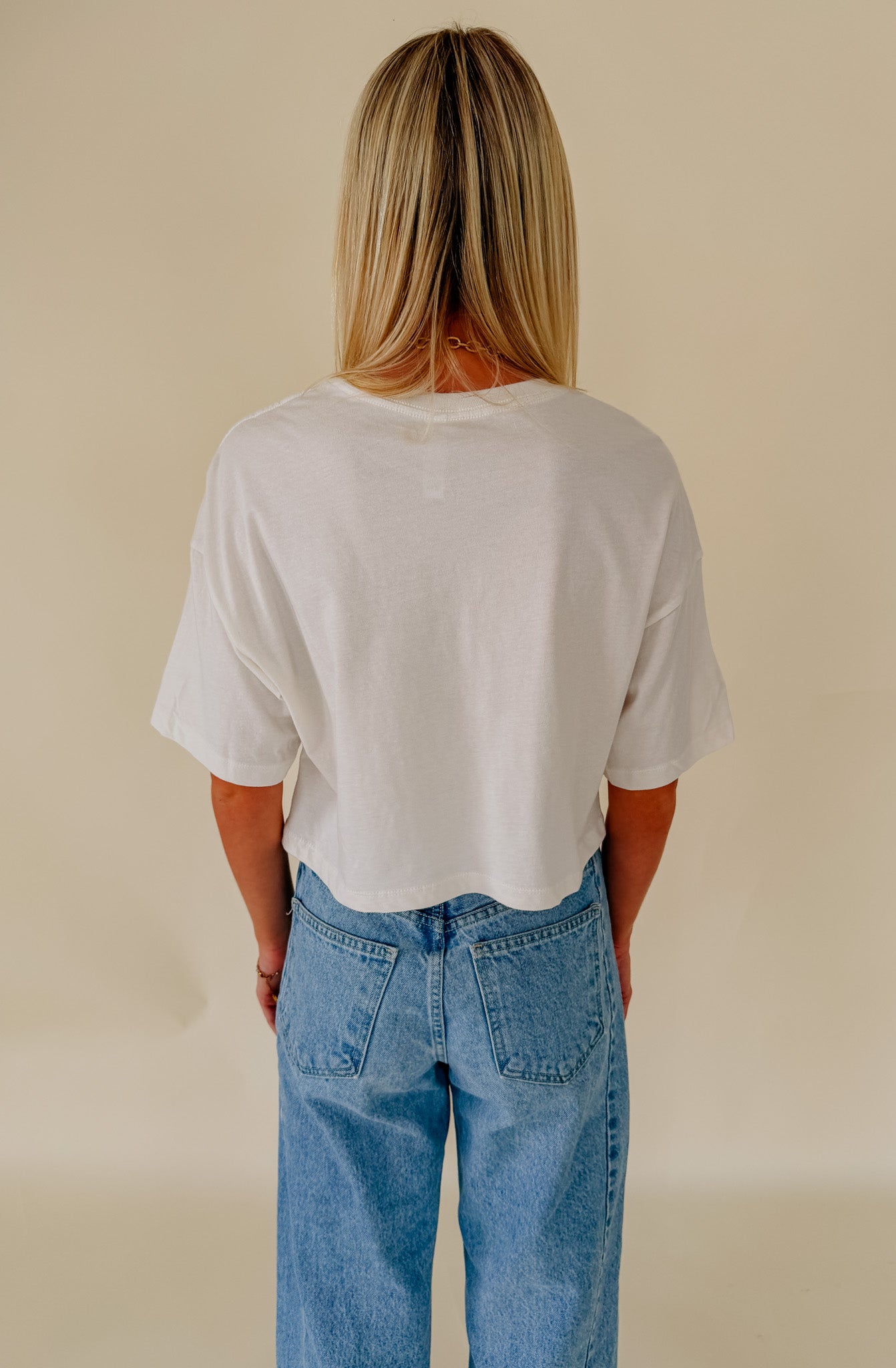 ARKANSAS BOW CROPPED TEE