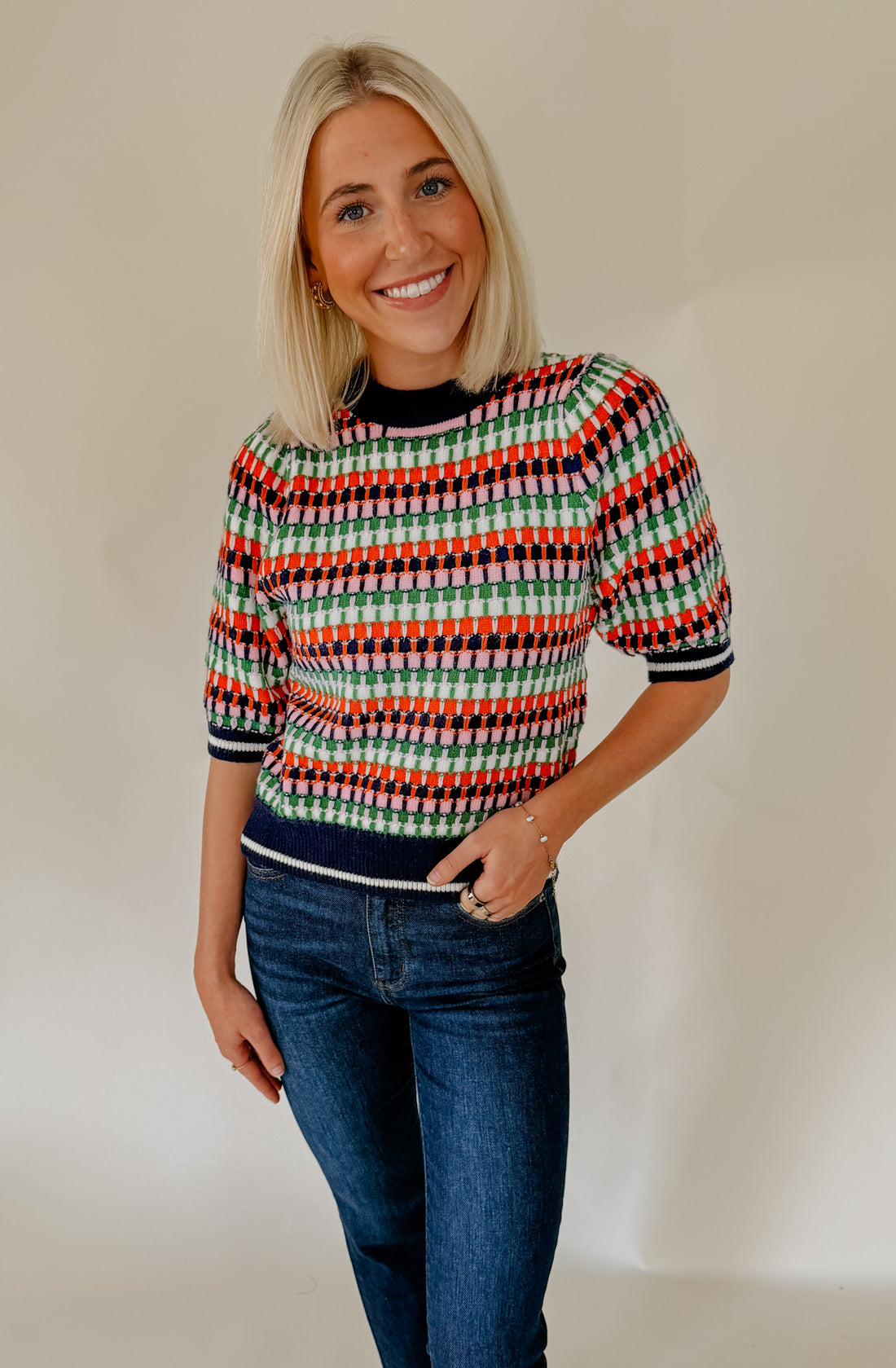 THE CORALINE SWEATER TEE