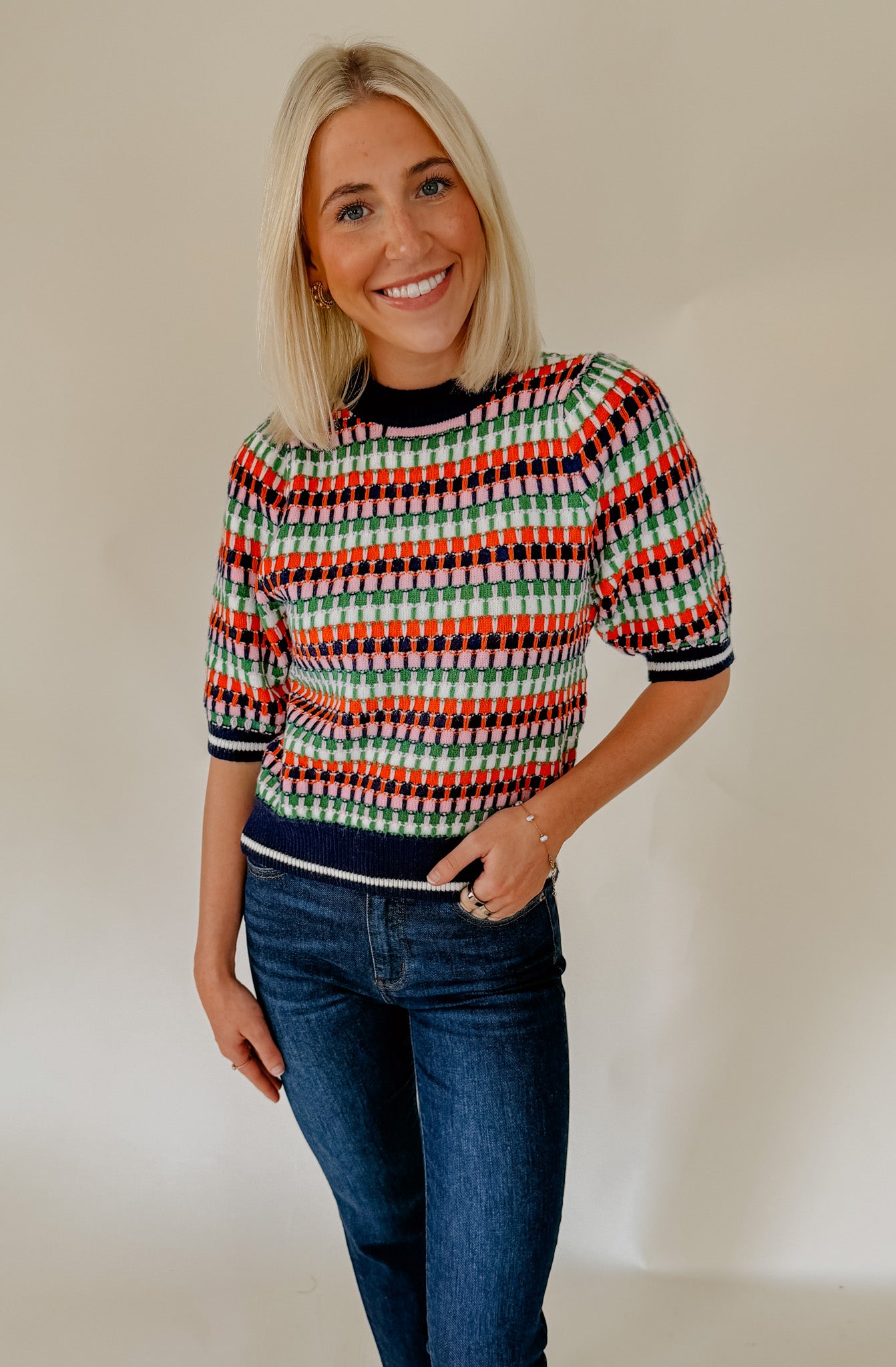 THE CORALINE SWEATER TEE