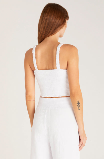 Z SUPPLY CAMBRIA GAUZE TOP