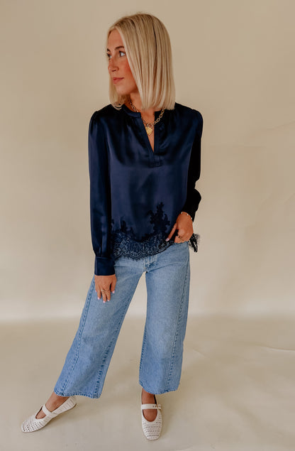 THE LACEY LACE BLOUSE