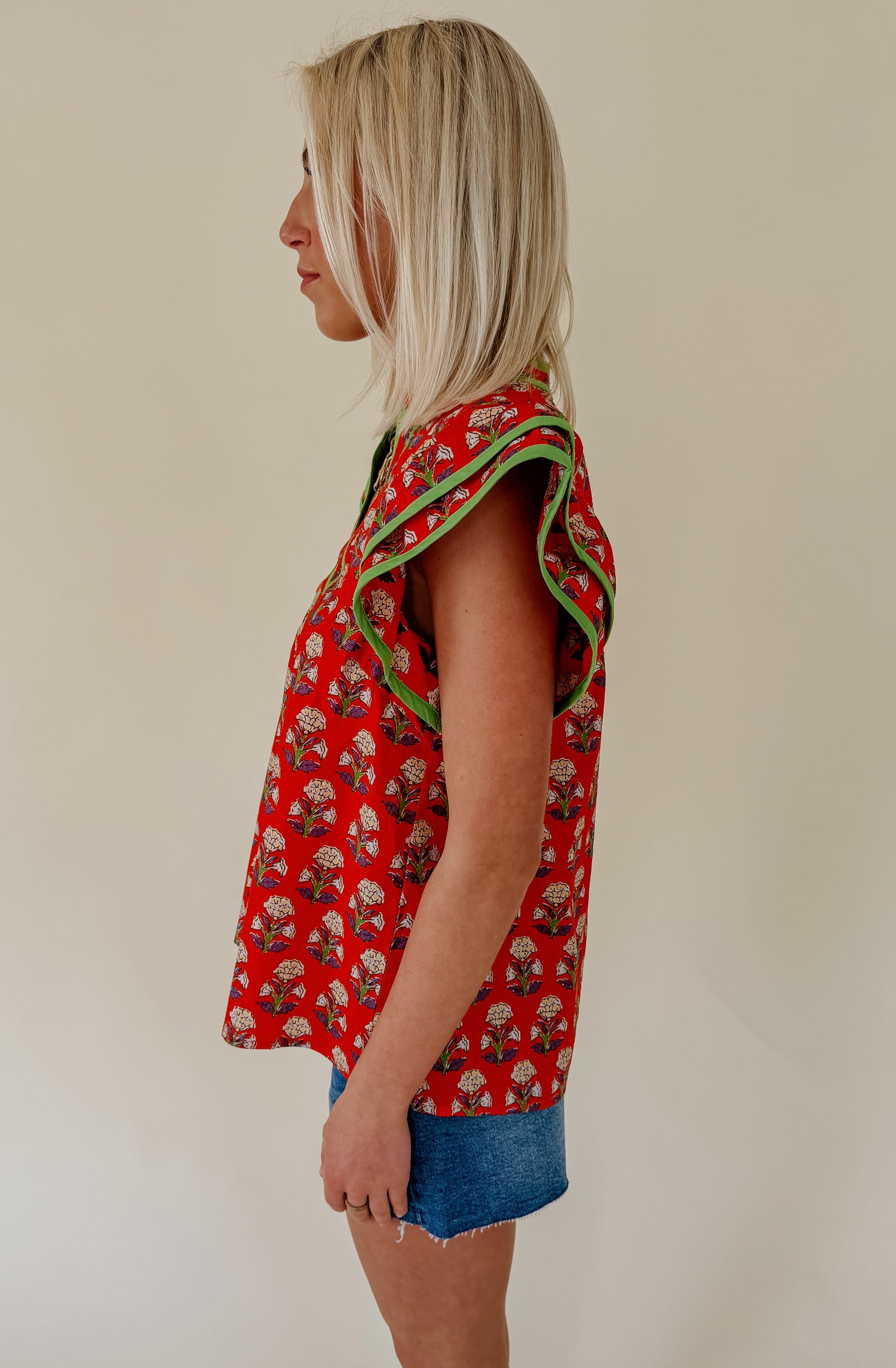 THE QUINN PRINTED BLOUSE