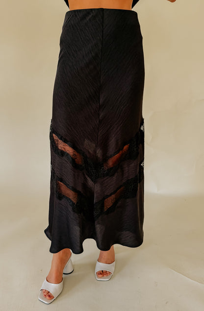 Z SUPPLY KORI LACE INSET SKIRT