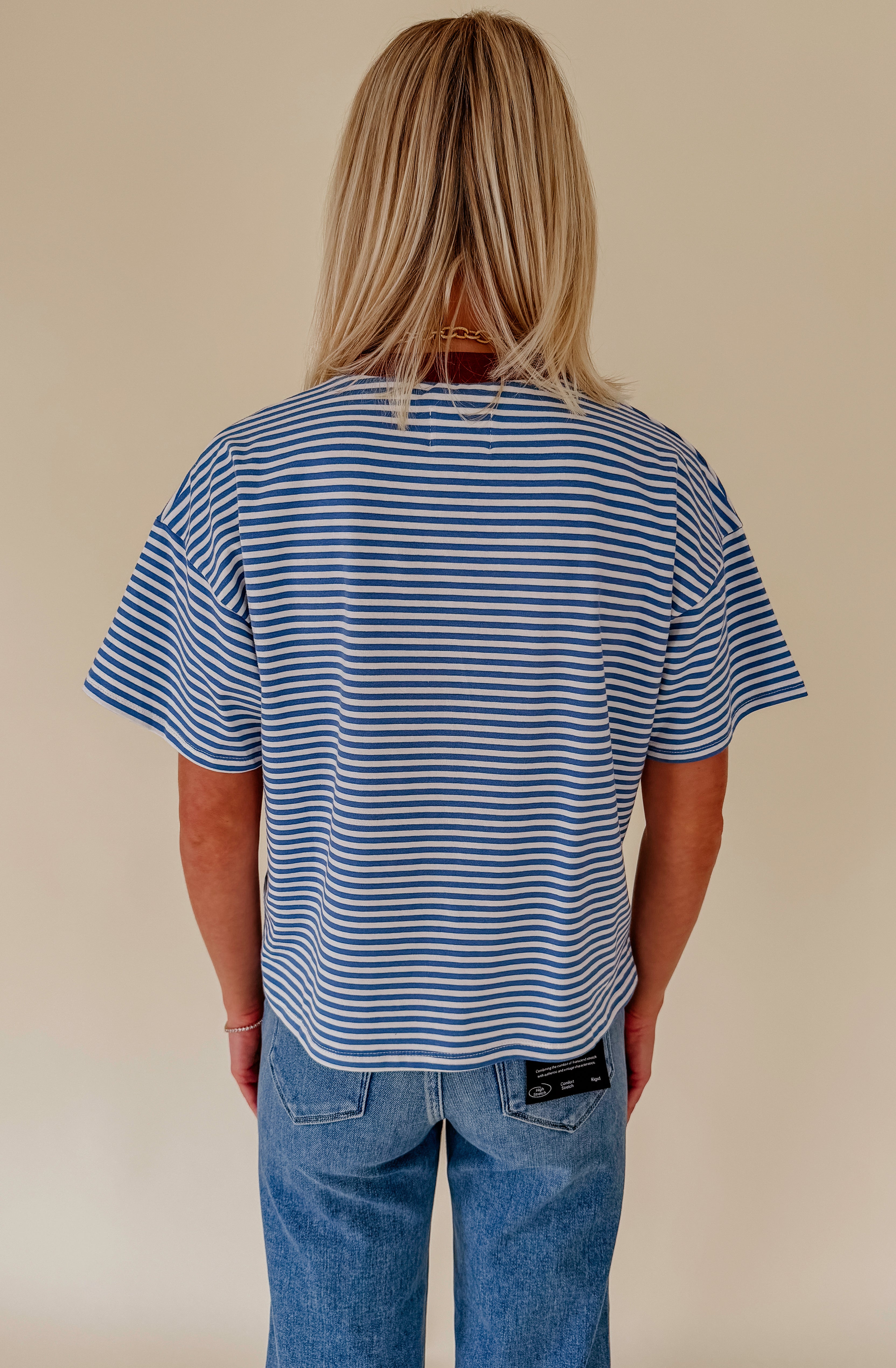 THE CELESTE STRIPED TEE