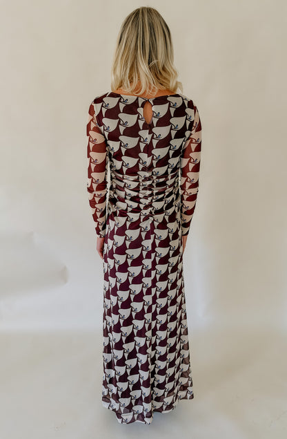 DRESS TO RIO PUREZA RUCHED MAXI DRESS