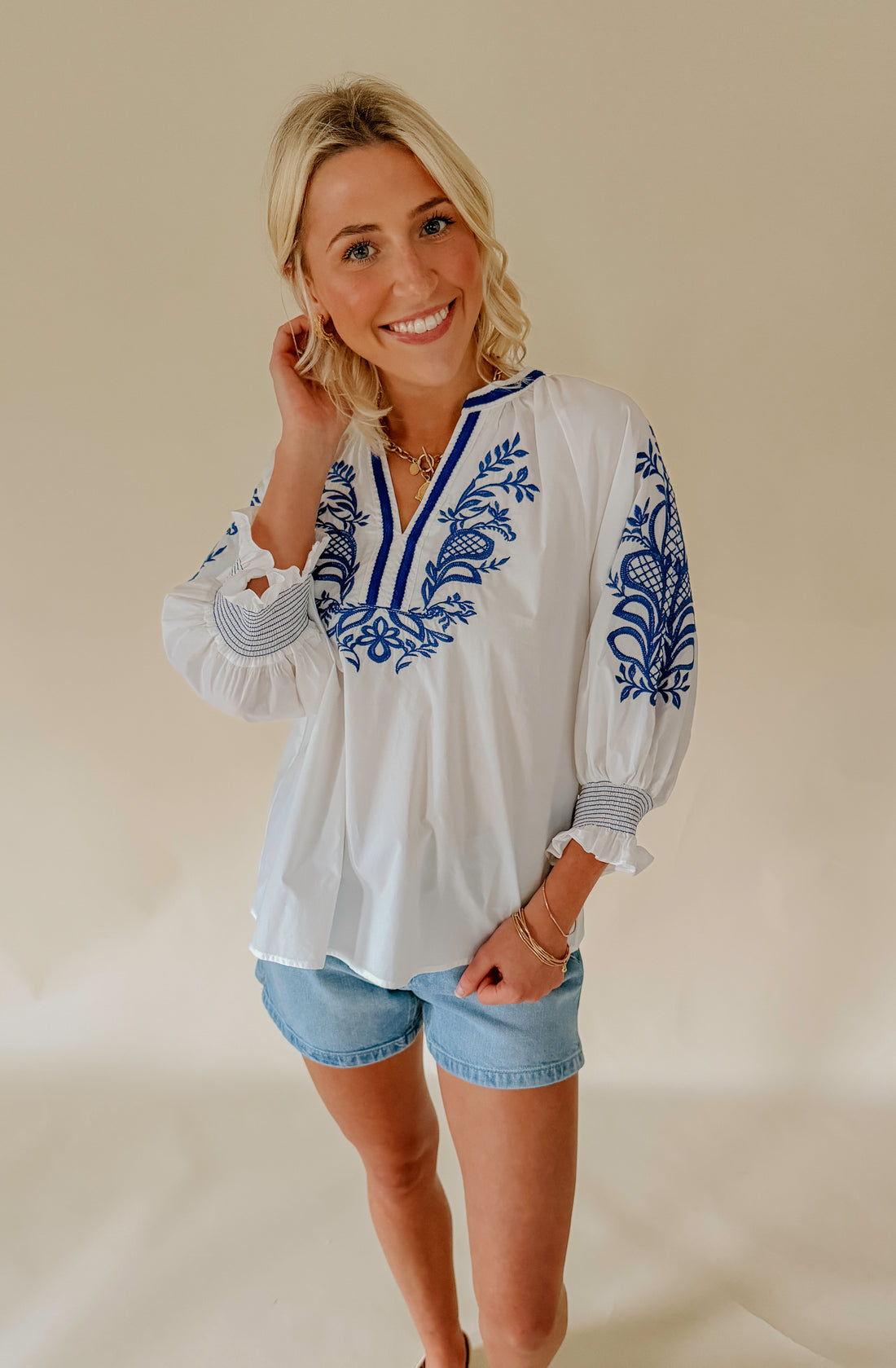THE GENEVIEVE TOP