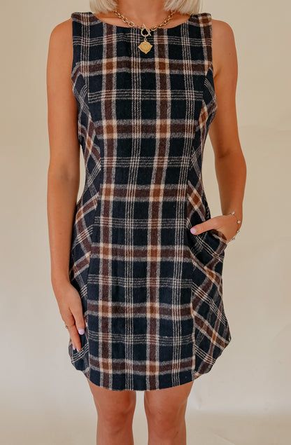 GET A CLUE MINI DRESS