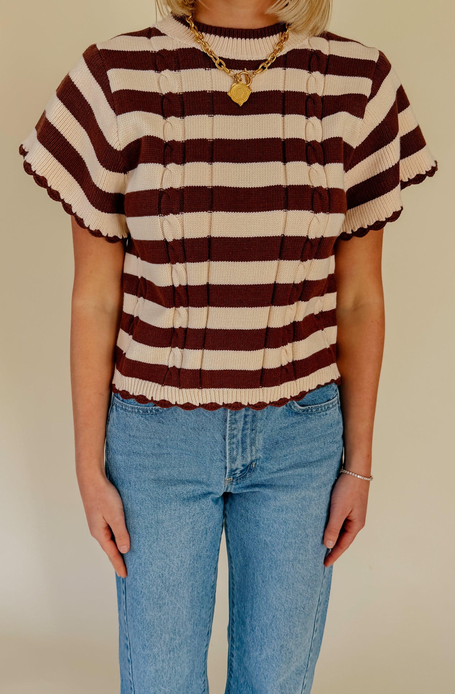 THE PEYTON STRIPED SWEATER
