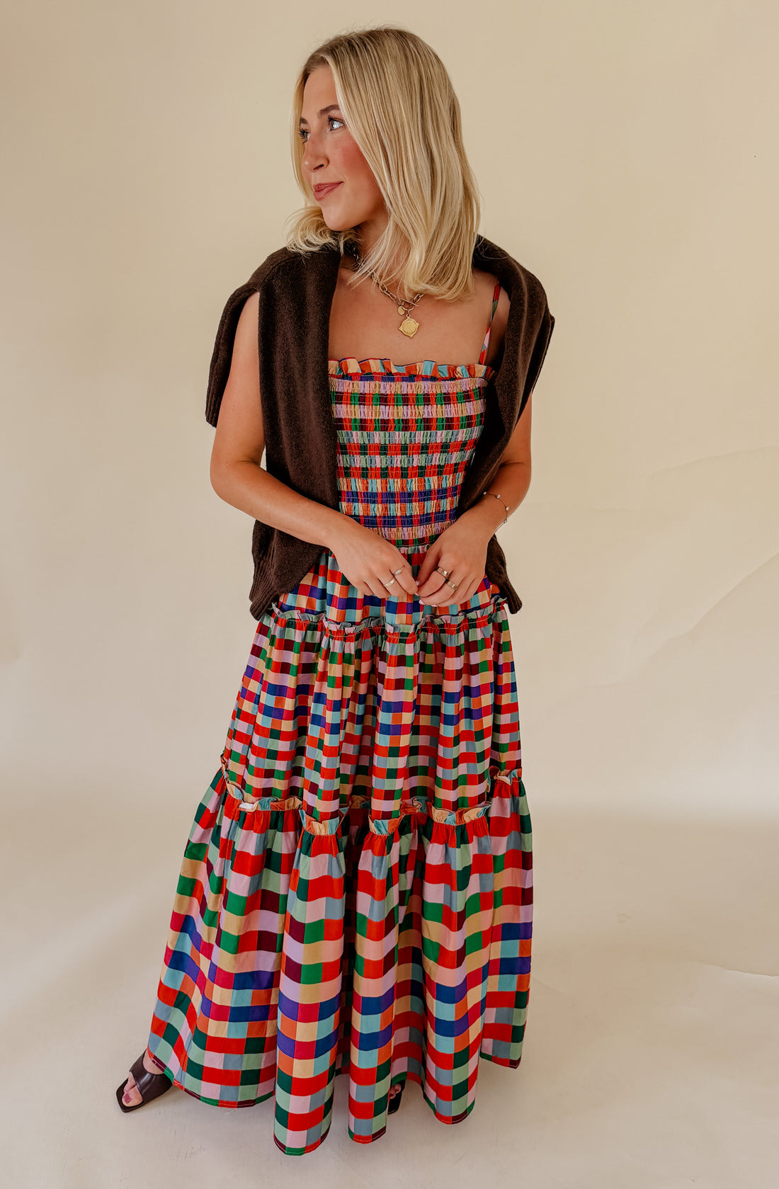COLOR ME HAPPY MIDI DRESS